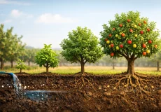 بهترین کود برای رشد سریع درختان میوه